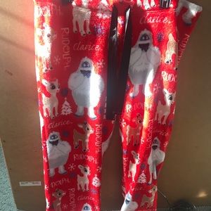 Rudolph the Red Nosed Reindeer Pajama Pants